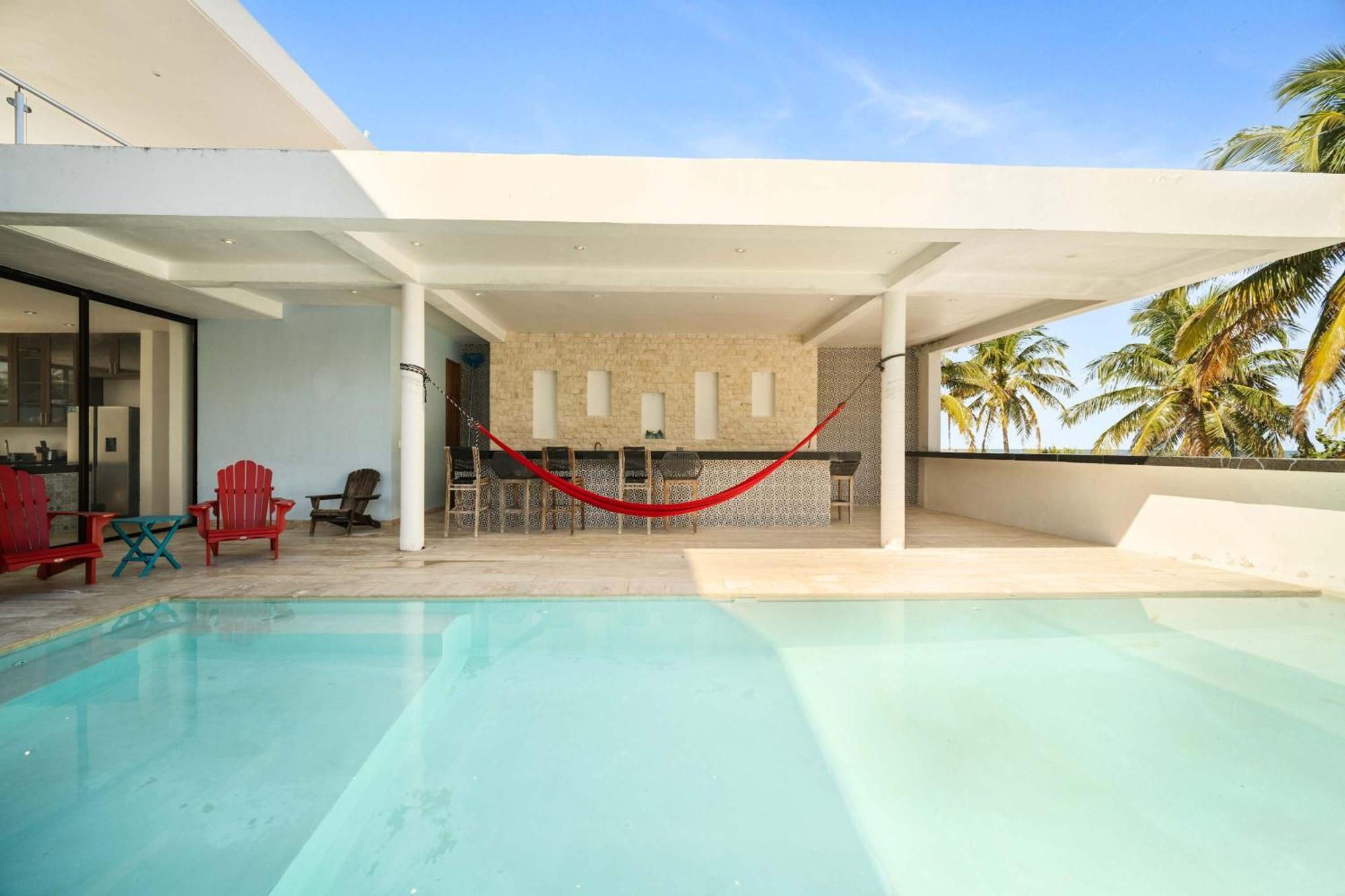 Beachfront Coco Modern Designer House By Peninsula Stays San Crisanto Exterior foto
