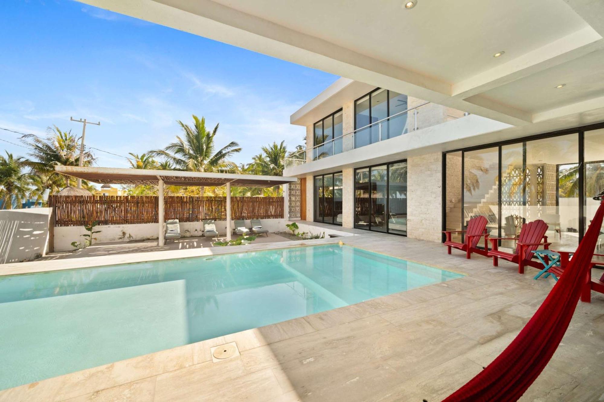 Beachfront Coco Modern Designer House By Peninsula Stays San Crisanto Exterior foto