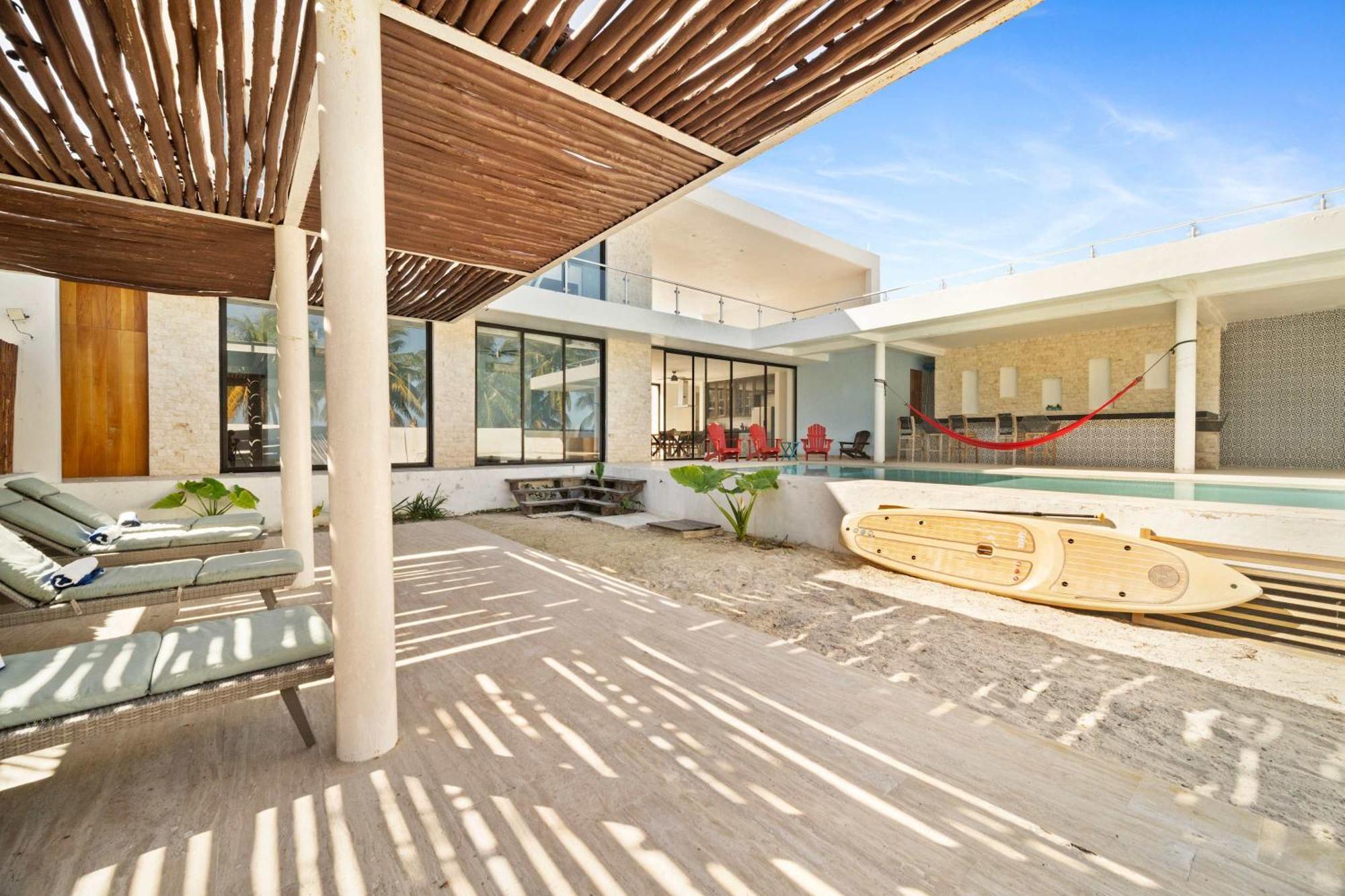 Beachfront Coco Modern Designer House By Peninsula Stays San Crisanto Exterior foto